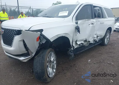 2022 Cadillac Escalade Esv 4Wd Premium Luxury из США, поврежденный, VIN 1GYS4KKL2NR349058